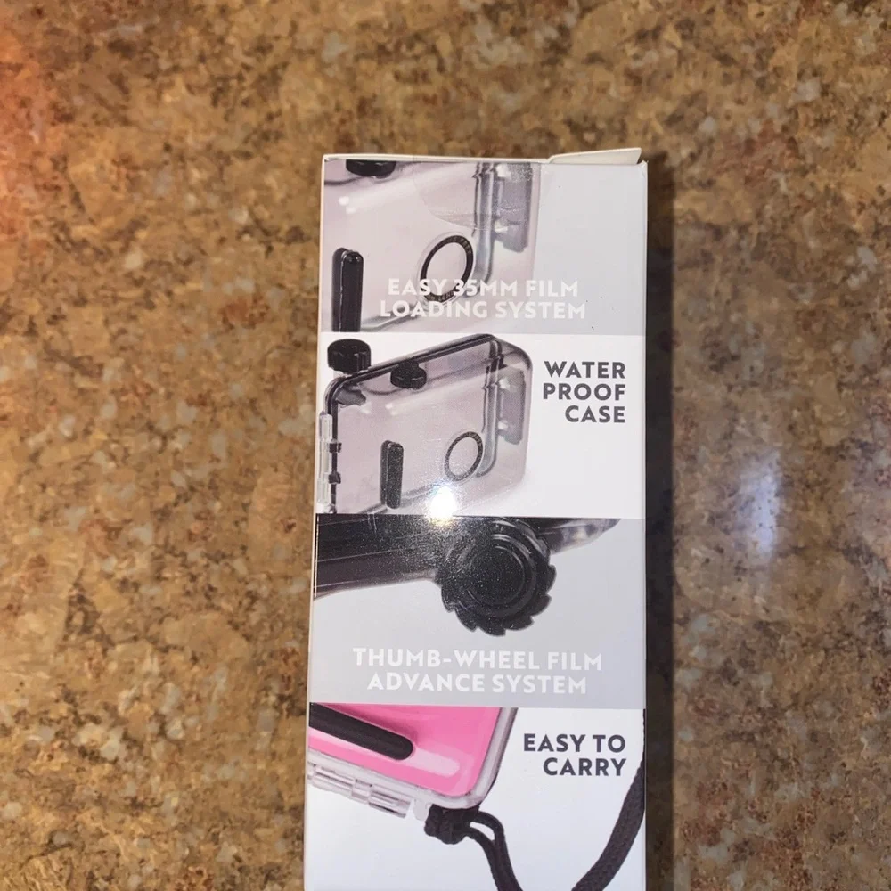 UP-TECH Pink Waterproof Film Camera